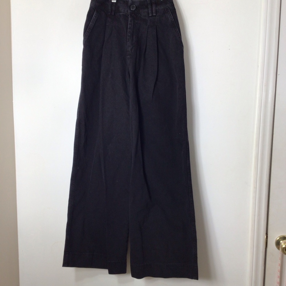 Wat The Brand Denim Jeans Xs Women Black Flare